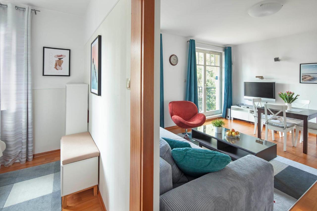 Sanhaus Apartments - Patio Mare - Apartament Z Balkonem I Parkingiem W Centrum Sopot Dış mekan fotoğraf